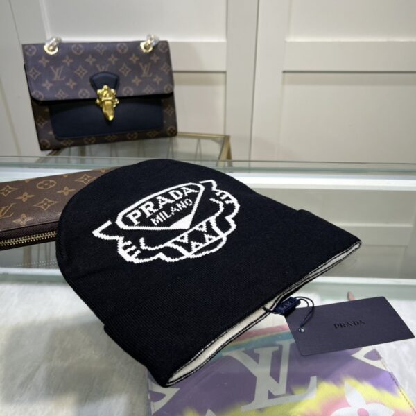 Prada Beanie In Black