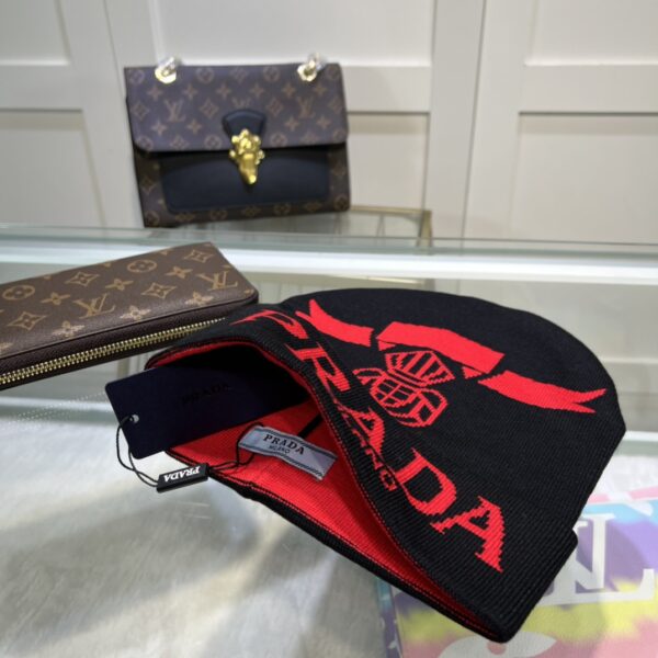 Prada Beanie In Black