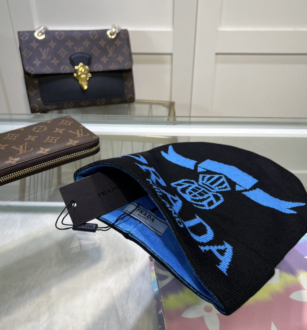 Prada Beanie In Black