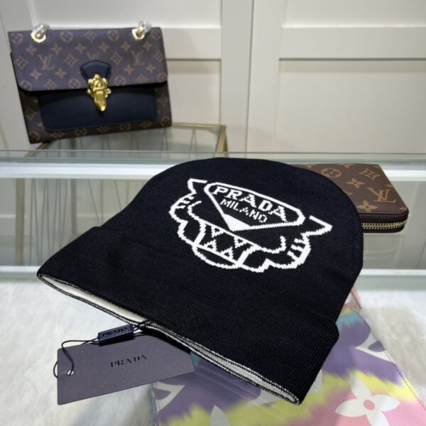 Prada Beanie In Black