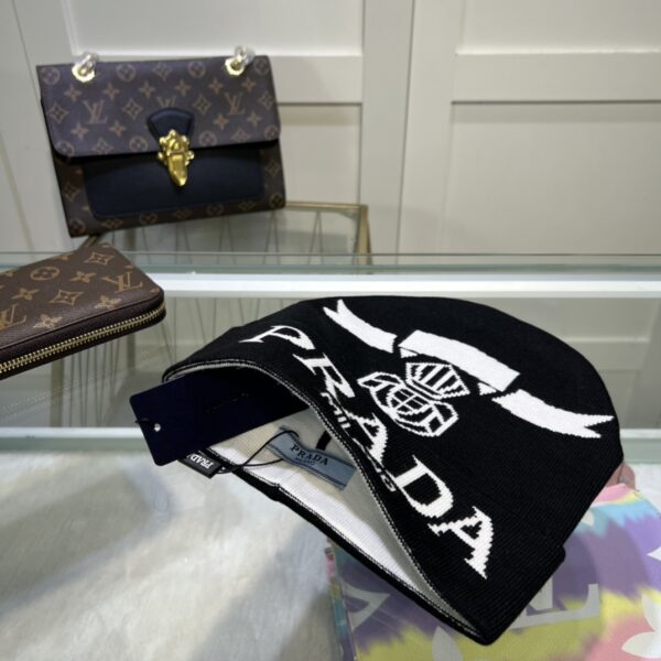 Prada Beanie In Black