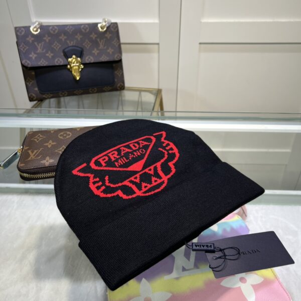 Prada Beanie In Black