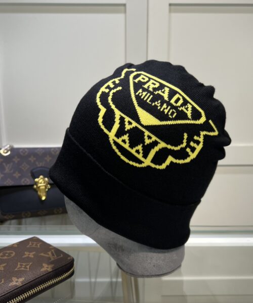 Prada Beanie In Black