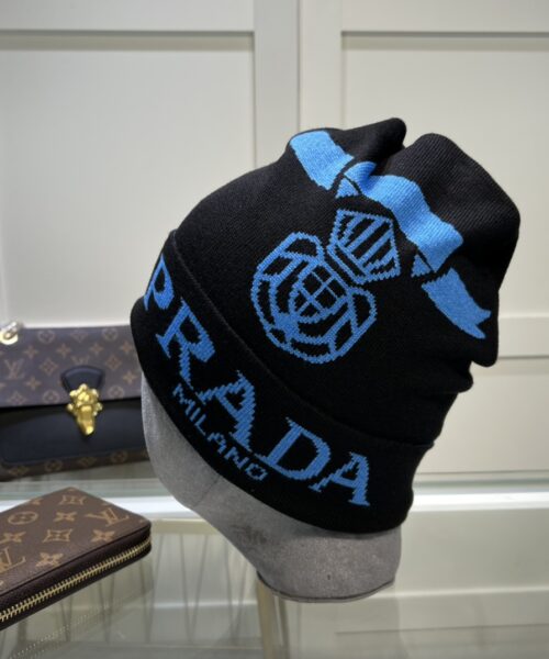 Prada Beanie In Black