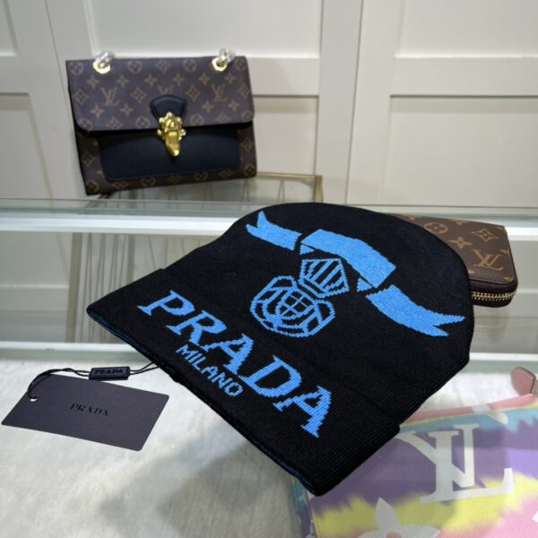 Prada Beanie In Black