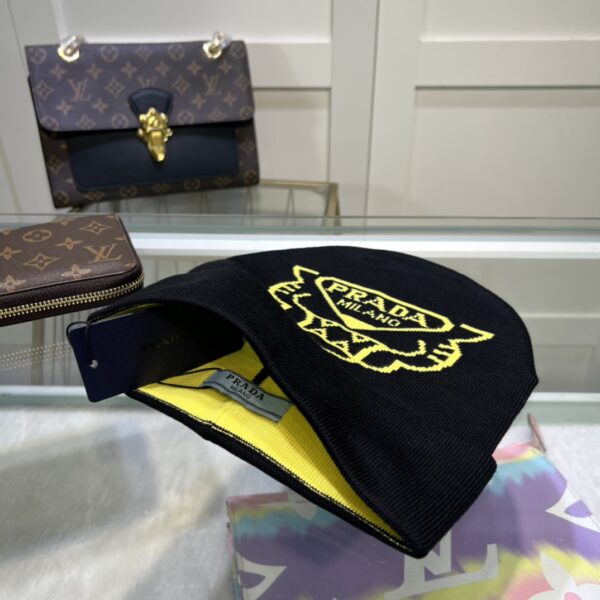 Prada Beanie In Black
