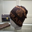 Prada Beanie In Brown
