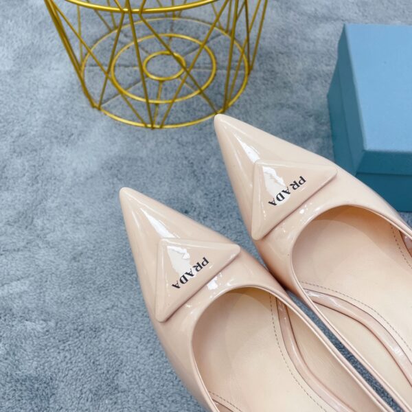 Prada Brushed Pumps Beige For Women PRD