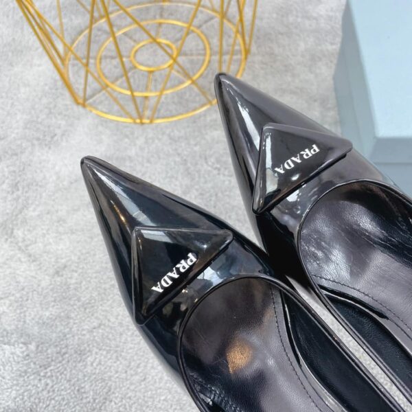 Prada Brushed Pumps Black For Women PRD