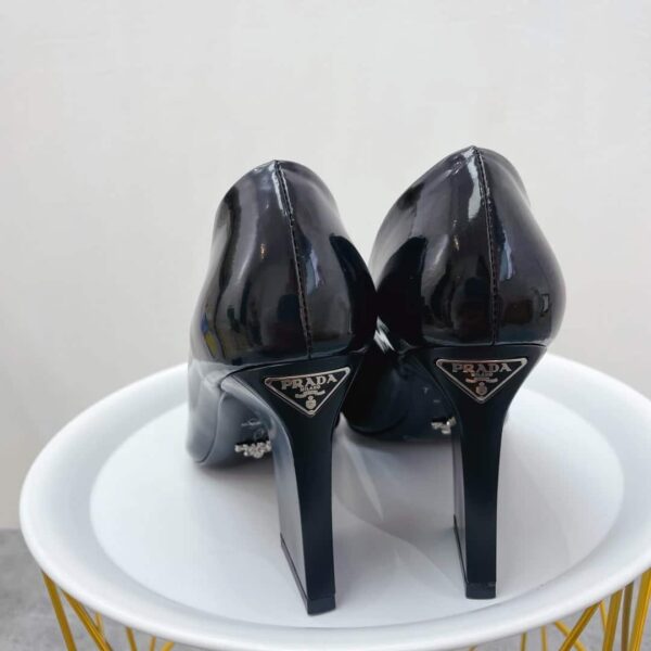Prada Brushed Pumps Black For Women PRD