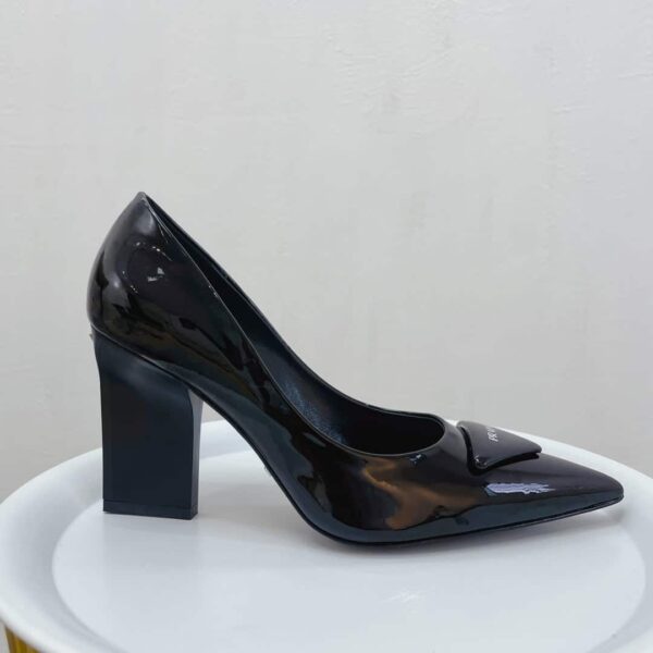 Prada Brushed Pumps Black For Women PRD