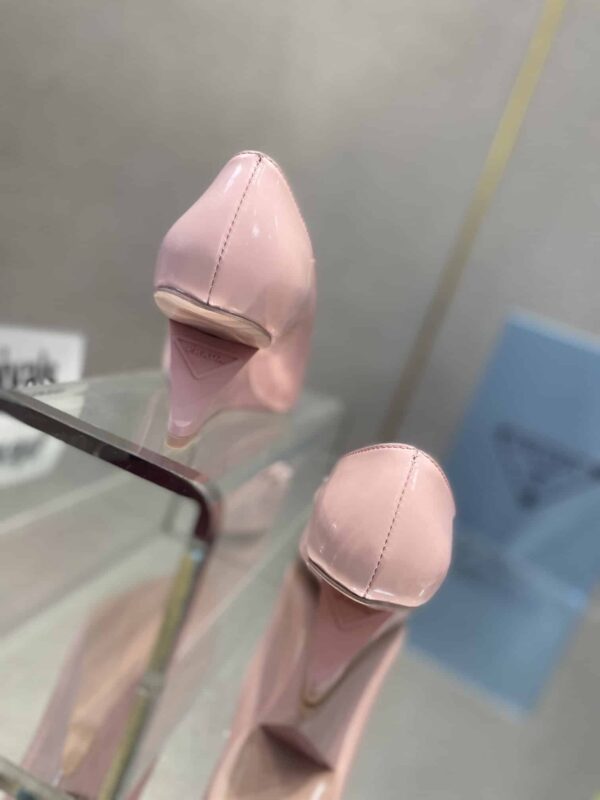 Prada Brushed Pumps Pink For Women 2.6in/65mm PRD