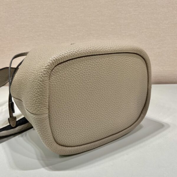 Prada Bucket Bag Beige For Women, Women's Bags 9.8in/25cm