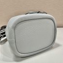 Prada Bucket Bag Grey For Women, Women's Bags 9.8in/25cm