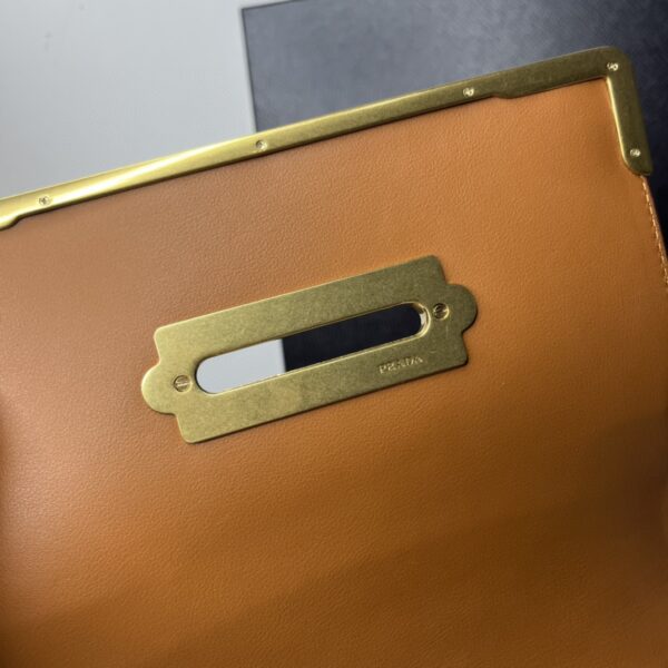 Prada Cahier Bag Brown For Women, Women's Bags 7.9in/20cm 1BD045_2AIX_F0046_V_XCH