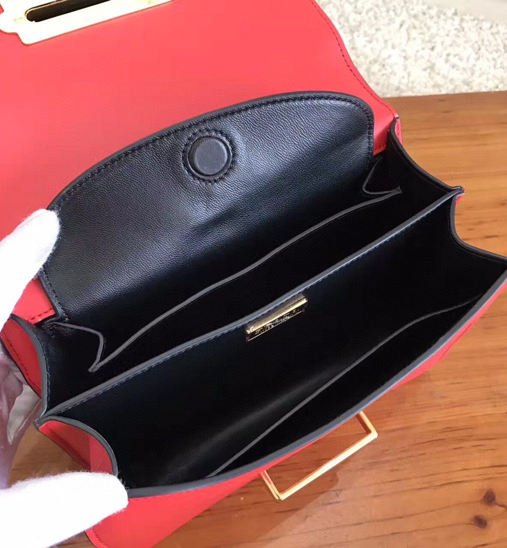 Prada Cahier Bag Red For Women, Women's Bags 7.9in/20cm