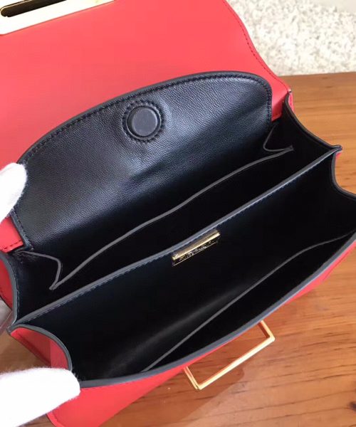 Prada Cahier Bag Red For Women, Women's Bags 7.9in/20cm