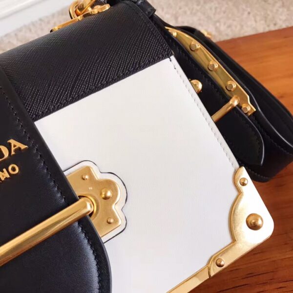 Prada Cahier Bag White For Women, Women's Bags 7.9in/20cm