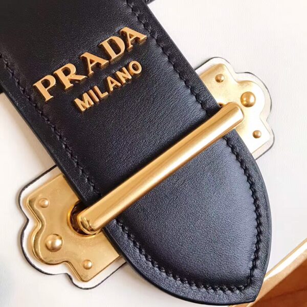 Prada Cahier Bag White For Women, Women's Bags 7.9in/20cm