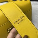 Prada Cahier Bag Yellow For Women, Women's Bags 7.9in/20cm 1BD045_2AIX_F0377_V_XCH