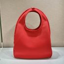 Prada Canvas Hobo Bag Red For Women, Women's Bags 25.6in/65cm