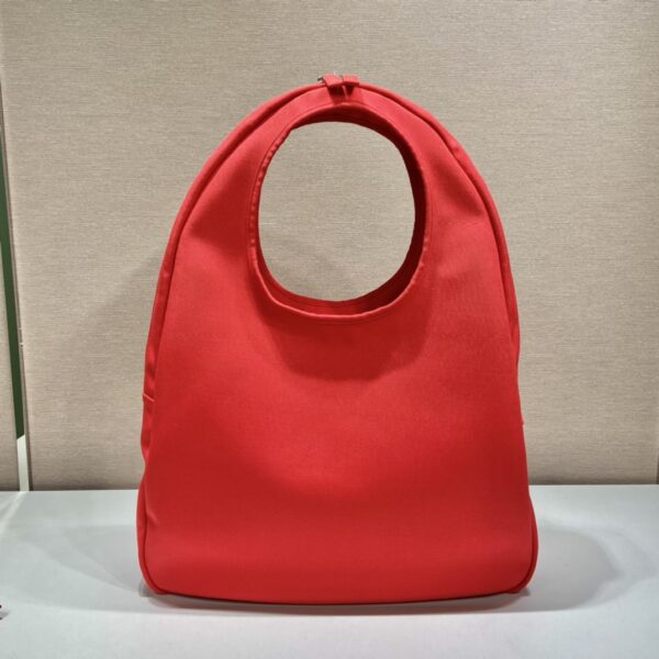 Prada Canvas Hobo Bag Red For Women, Women's Bags 25.6in/65cm