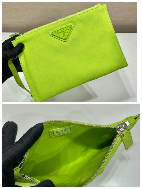 Prada Canvas Hobo Bag Yellow For Women, Women's Bags 25.6in/65cm