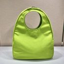 Prada Canvas Hobo Bag Yellow For Women, Women's Bags 25.6in/65cm