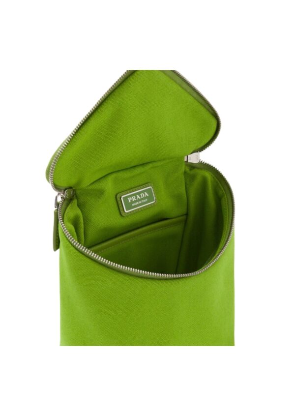 Prada Canvas Shoulder Bag Green For Women  2VH147_010_F0613_V_OOO