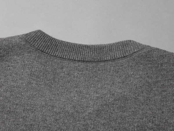 Prada Cashmere Crewneck Sweater Grey For Men