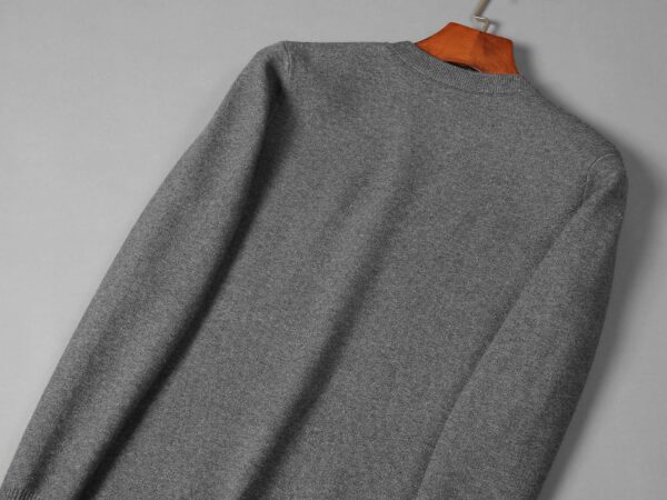 Prada Cashmere Crewneck Sweater Grey For Men