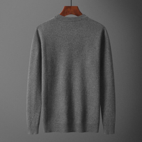 Prada Cashmere Crewneck Sweater Grey For Men