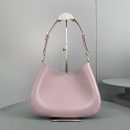 Prada Cleo Brushed Shoulder Bag Pink For Women, Women's Bags 11.8in/30cm