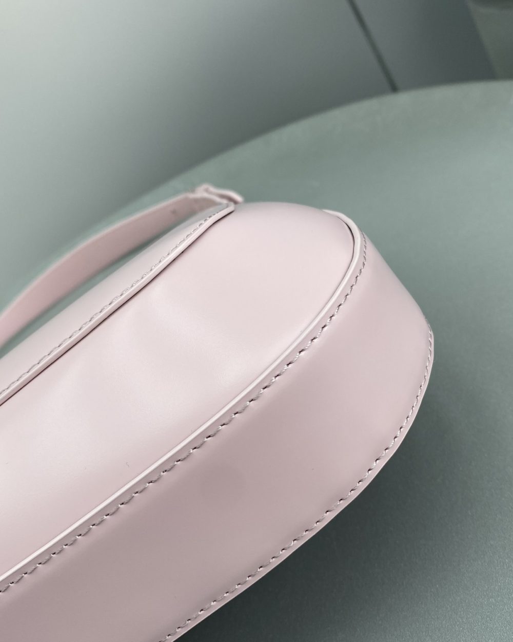 Prada Cleo Brushed Shoulder Bag Pink For Women, Women's Bags 11.8in/30cm