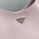 Prada Cleo Brushed Shoulder Bag Pink For Women, Women's Bags 11.8in/30cm