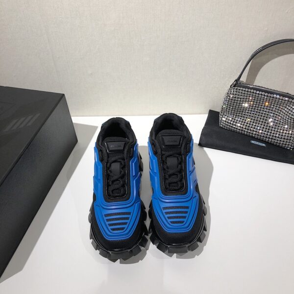 Prada Cloudbust Thunder Sneakers Black And Blue For Women PRD