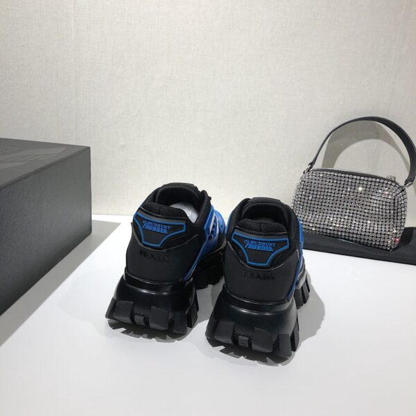 Prada Cloudbust Thunder Sneakers Black And Blue For Women PRD