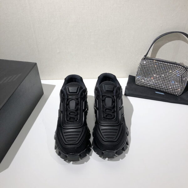 Prada Cloudbust Thunder Sneakers Black For Women 2.4in/60mm PRD 2EG293_3KZU_F0002