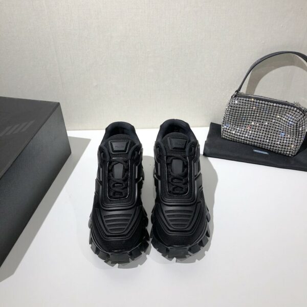 Prada Cloudbust Thunder Sneakers Black For Women 2.4in/60mm PRD 2EG293_3KZU_F0002