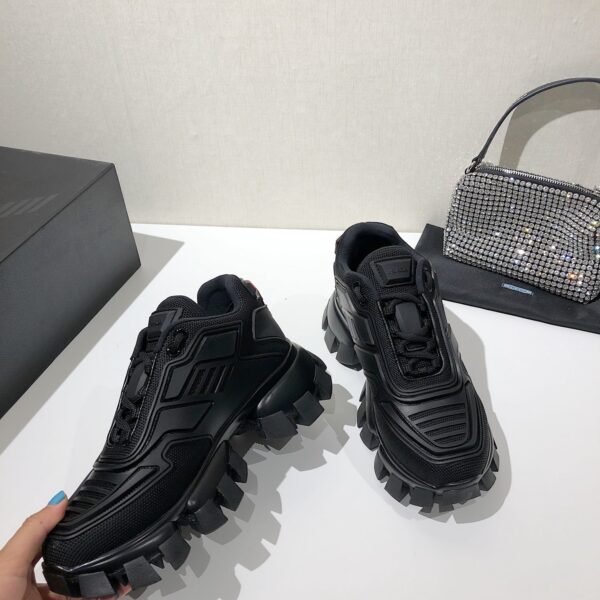 Prada Cloudbust Thunder Sneakers Black For Women 2.4in/60mm PRD 2EG293_3KZU_F0002