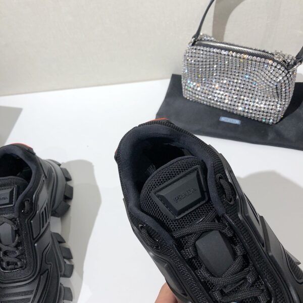 Prada Cloudbust Thunder Sneakers Black For Women 2.4in/60mm PRD 2EG293_3KZU_F0002