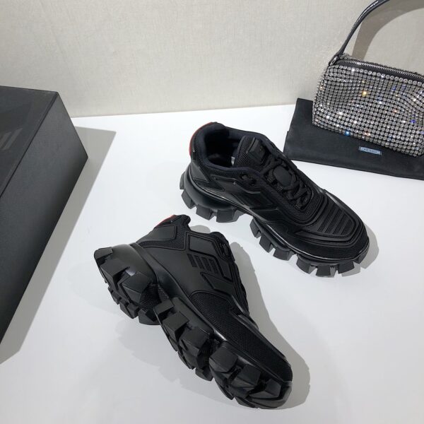 Prada Cloudbust Thunder Sneakers Black For Women 2.4in/60mm PRD 2EG293_3KZU_F0002