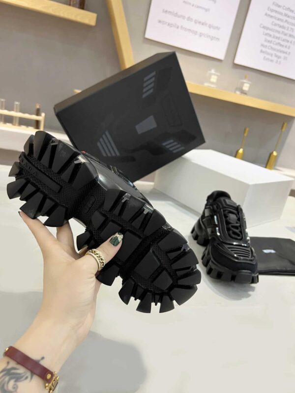 Prada Cloudbust Thunder Sneakers Black For Women PRD 1E819L_3KR2_F0002_F_050