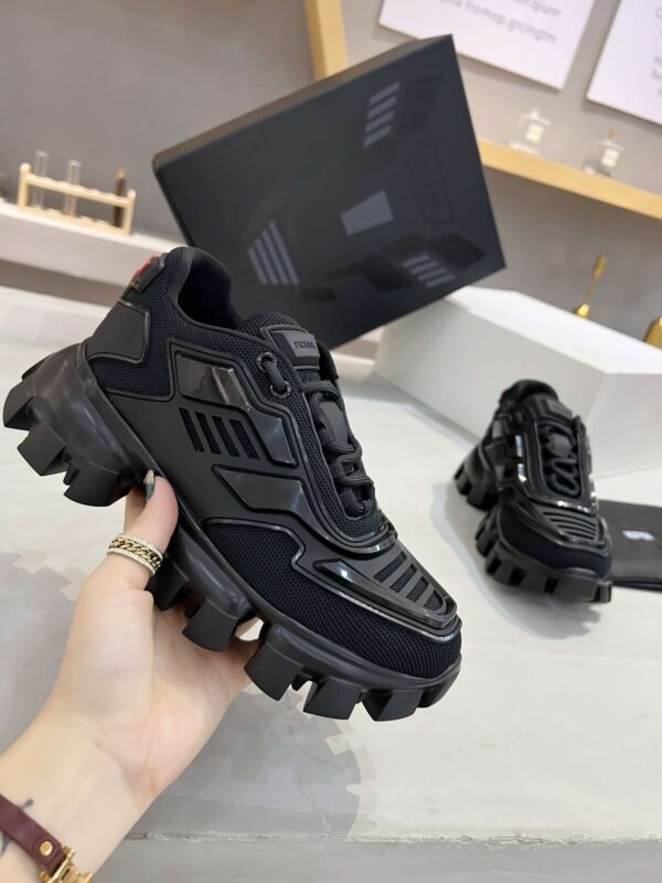 Prada Cloudbust Thunder Sneakers Black For Women PRD 1E819L_3KR2_F0002_F_050