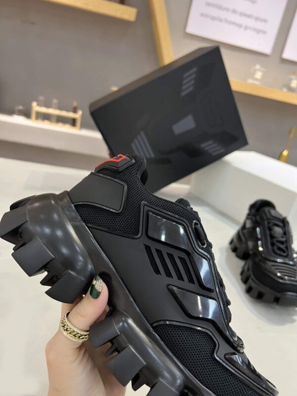 Prada Cloudbust Thunder Sneakers Black For Women PRD 1E819L_3KR2_F0002_F_050
