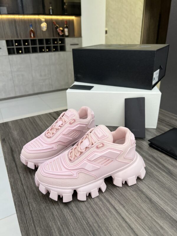 Prada Cloudbust Thunder Sneakers Pink For Women PRD  1E819L_3KR2_F0E18_F_050