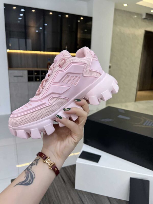 Prada Cloudbust Thunder Sneakers Pink For Women PRD  1E819L_3KR2_F0E18_F_050