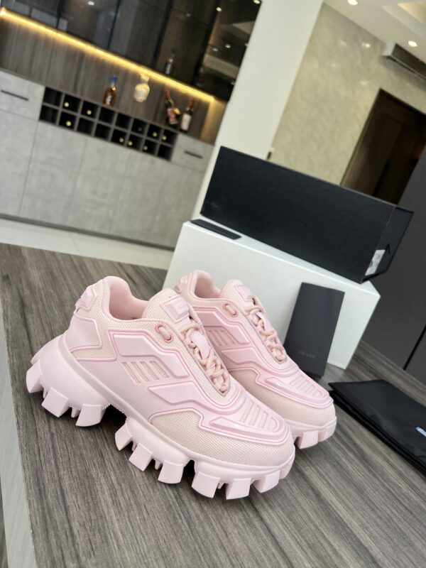 Prada Cloudbust Thunder Sneakers Pink For Women PRD  1E819L_3KR2_F0E18_F_050