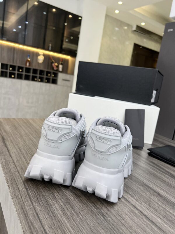 Prada Cloudbust Thunder Sneakers Silver For Women PRD 1E819L_3KR2_F0118_F_050