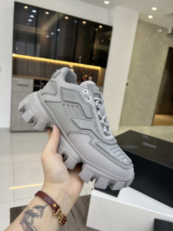 Prada Cloudbust Thunder Sneakers Silver For Women PRD 1E819L_3KR2_F0118_F_050